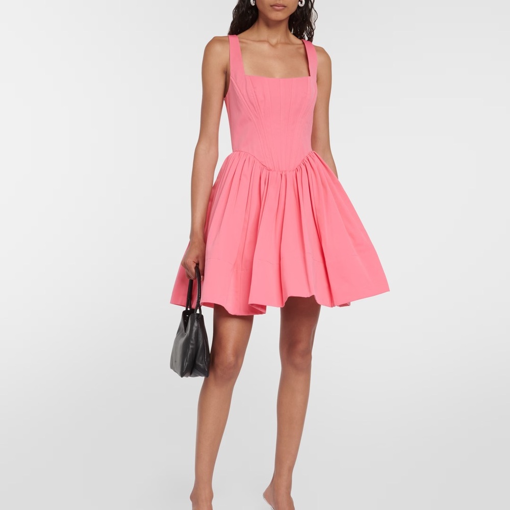 STAUD Landscape Corset Dress